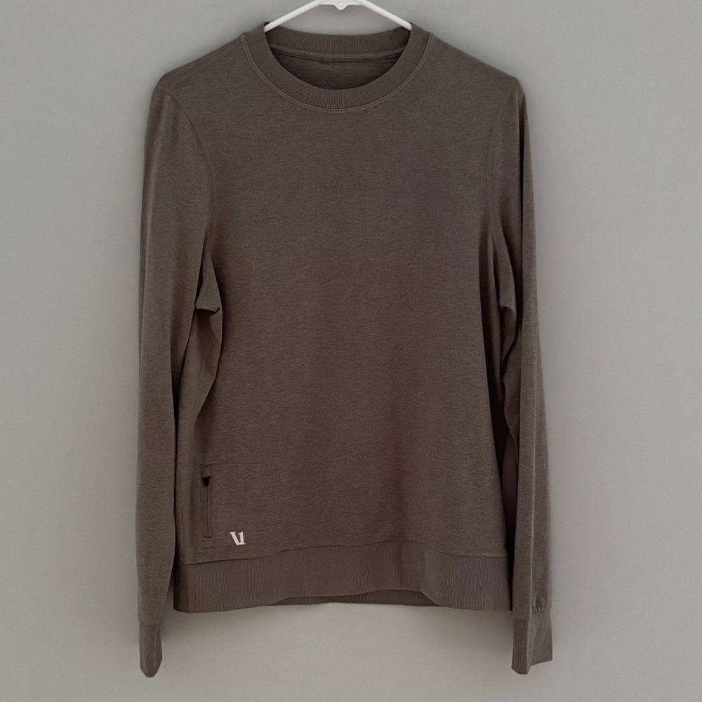 Vuori Long Sleeve Tee - Brown